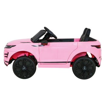 Range Rover Evoque na akumulator dla dzieci Różowy SUV + Pilot